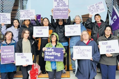 Trained to care, forced to protest