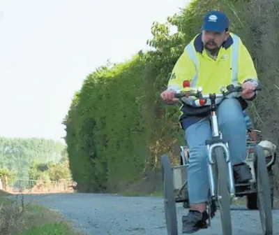 Andy’s final milk tanker ride