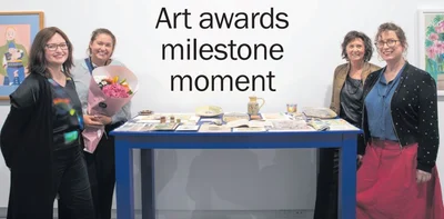 Art awards milestone moment