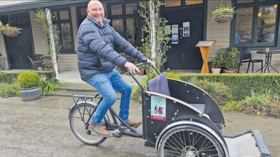 Getting elderly on their bike