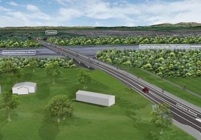 Mayor debunks Ashburton bridge myth, again