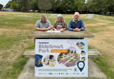 Ashburton bike skills park reaches construction phase