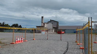 Underground asbestos  delays car park project