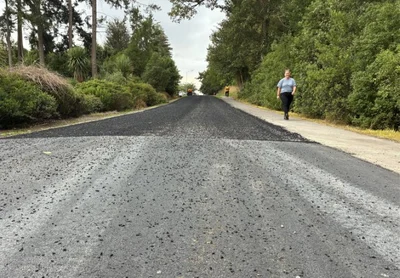 Selwyn lays country's first rubber road