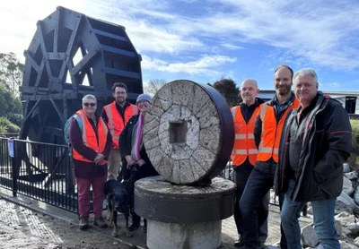 Wheel of time: Heritage restored at Lincoln's historic mill site