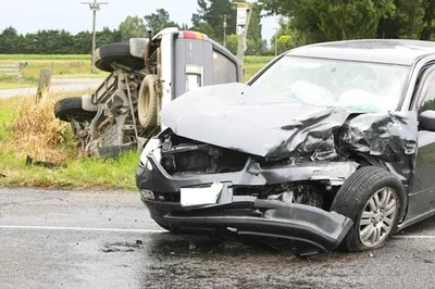Driver shaken after head-on crash