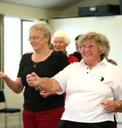 Newcomers introduced to tai chi