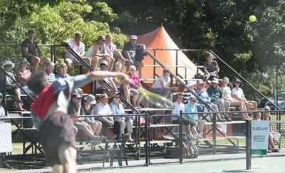 Top tennis action draws the crowds