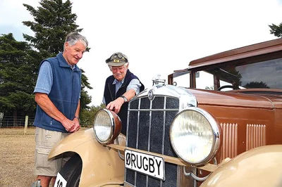 Vintage car enthusiasts out in force