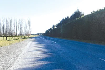 Shaded roads an icy problem