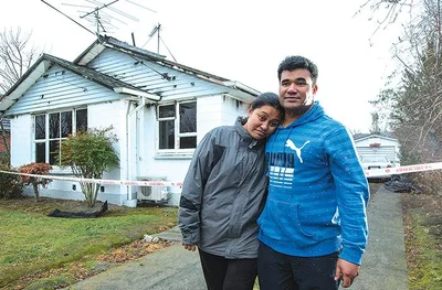 Family lucky to escape fire