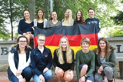 Der Student German students enjoy college