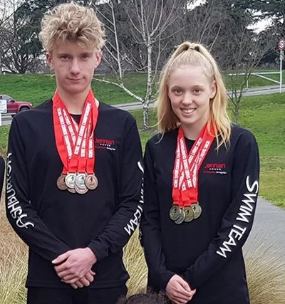 Swimmers boosted by medal haul