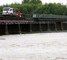 Bridges checked after flooding