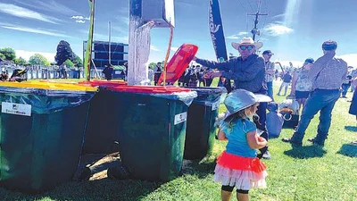Recycling in full swing at Ashburton show