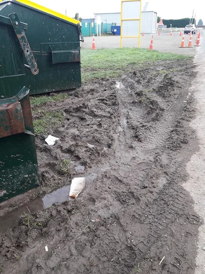 Recycling in the mud