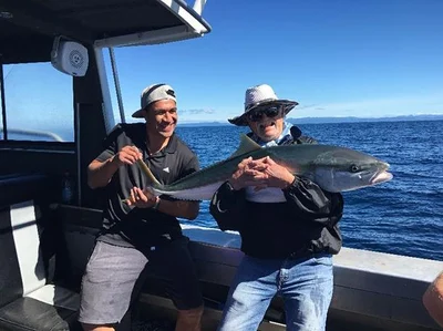 Fishing trip with Kiwi stars