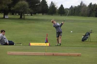 Young Golfers have a go