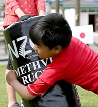 Methven Primary gets into Rugby World Cup mode