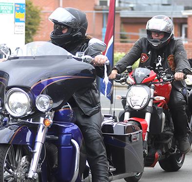 White Ribbon Riders roll in to St Jo's (+ pics)