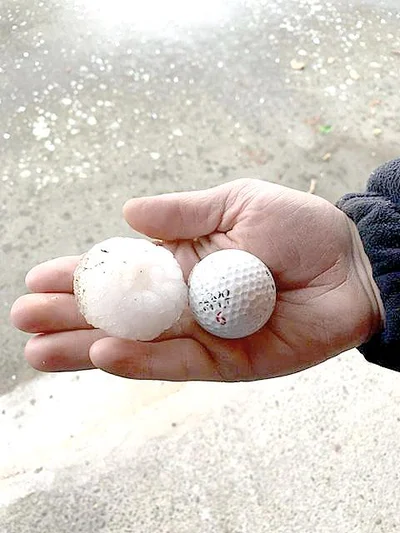 Farmers urged to lodge claims following hail