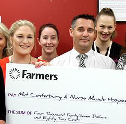 'Fantastic' support for hospice from Farmers customers