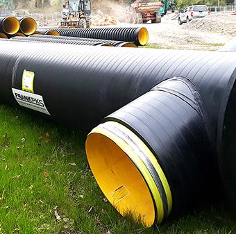 New sewer pipeline 'ahead of schedule'