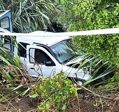 Lucky escape for motorists in Methven crash