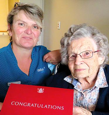 Agnes determined to celebrate 104 years on her own terms