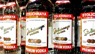 Russian alcohol dropped from the shelves