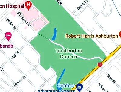 Ashburton's Domain gets an unauthorised 'name change'