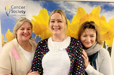 New faces at the Cancer Society