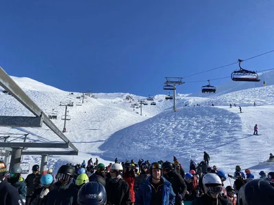 Disruptive ski season ends on high note