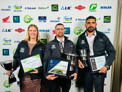 Sharpshooter wins at Canterbury/North Otago Dairy Industry Awards